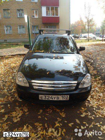 Фото автомобиля LADA 2170 PRIORA, 2008 — госномер Н554ВР774. Цвет: Темно-зеленый