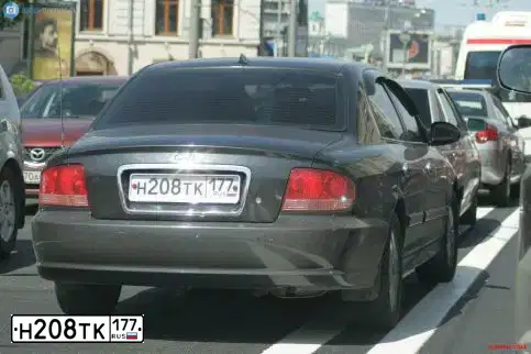 Фото автомобиля TAGAZ SONATA, 2007 — госномер К551ТК33. Цвет: ЧЕРНЫЙ