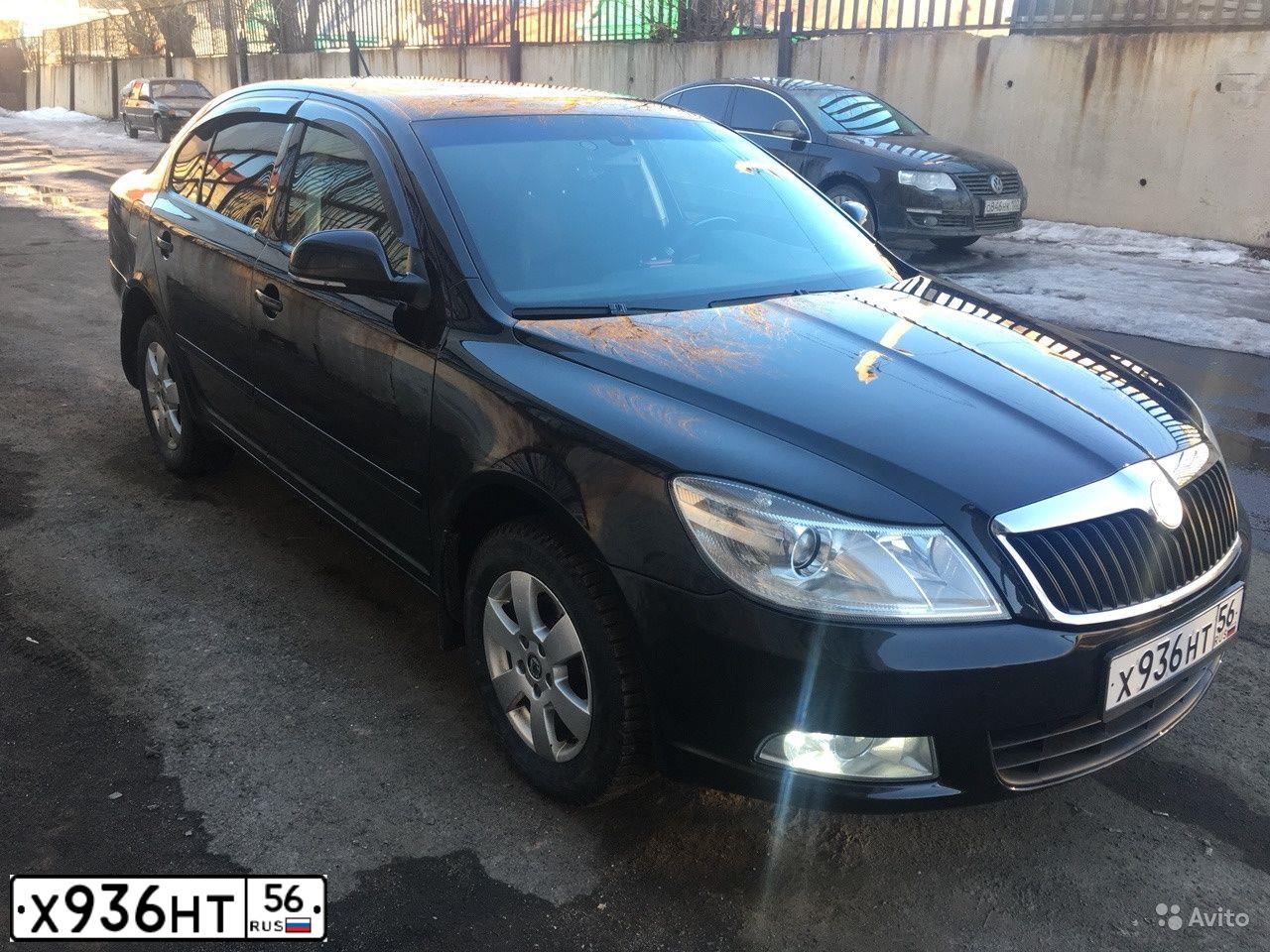 Фото автомобиля SKODA OCTAVIA, 2010 — госномер К361СА702. Цвет: ЧЕРНЫЙ
