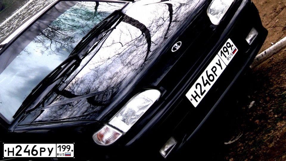 Фото автомобиля LADA 2113 SAMARA, 2009 — госномер М988СВ40. Цвет: ТЕМНО-ЗЕЛЕНЫЙ