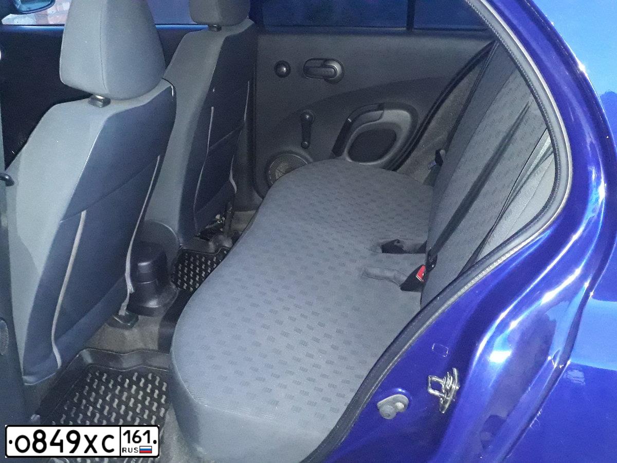 Фото автомобиля NISSAN MICRA, 2005 — госномер С262НО161. Цвет: ТЕМНО-СИНИЙ