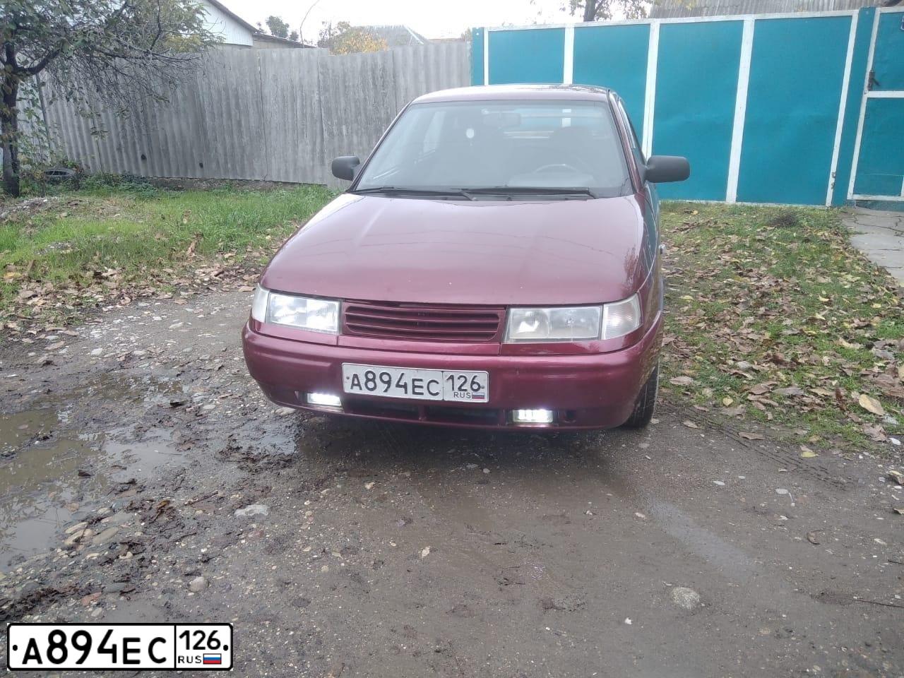 Фото автомобиля LADA 2112 LADA, 2003 — госномер А894ЕС126. Цвет: ТЕМНО-МАЛИНОВЫЙ