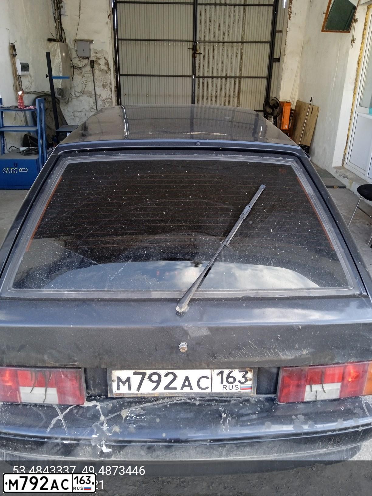 Фото автомобиля LADA 2114 SAMARA, 2005 — госномер М792АС163. Цвет: графитовый металлик