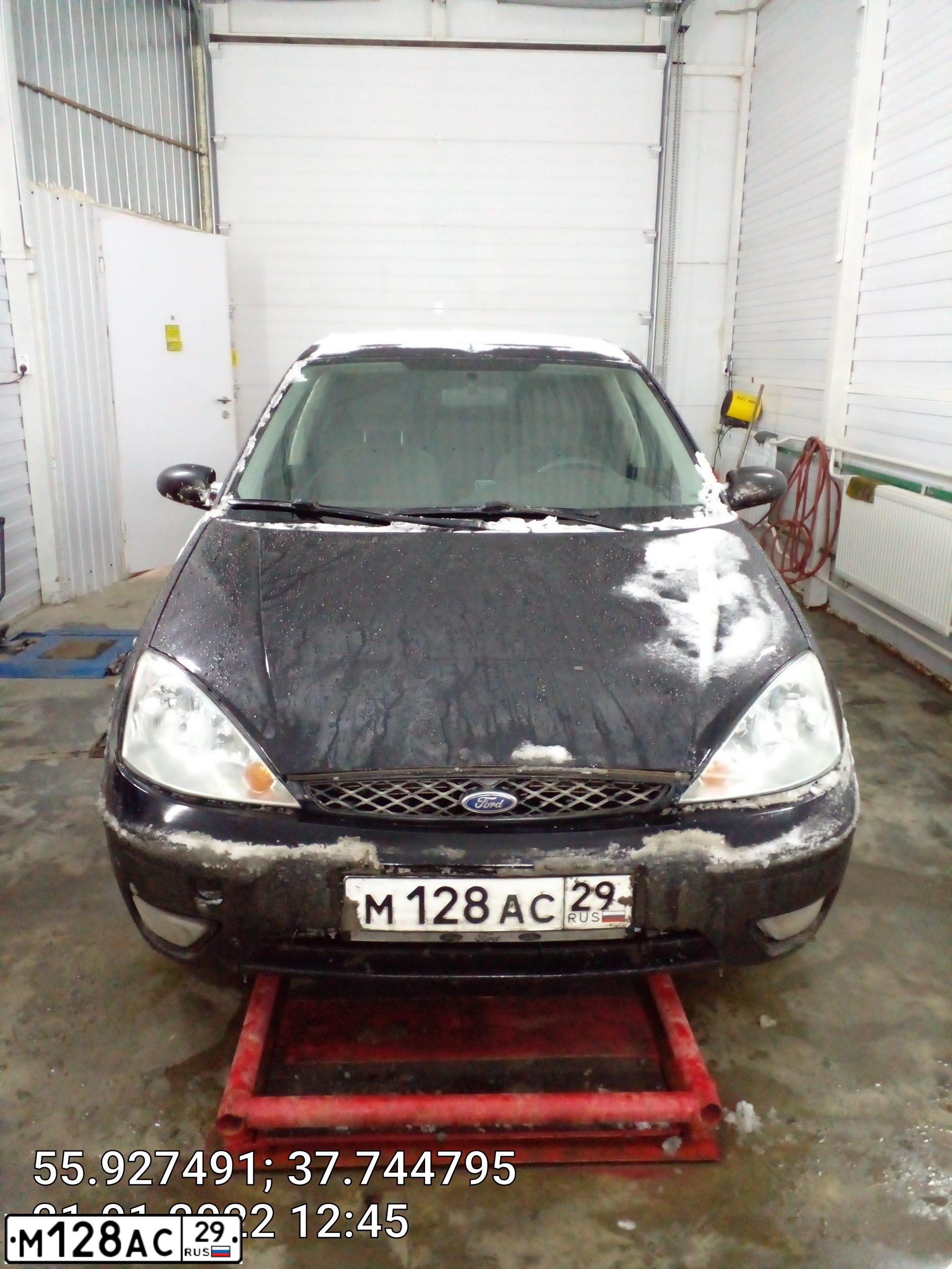 Фото автомобиля FORD FOCUS, 2004 — госномер У263МЕ790