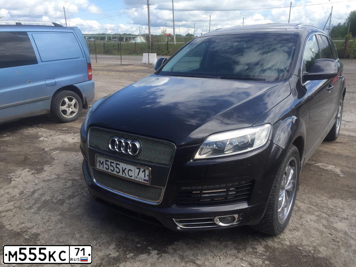 Фото автомобиля AUDI Q7, 2007 — госномер М555КС71