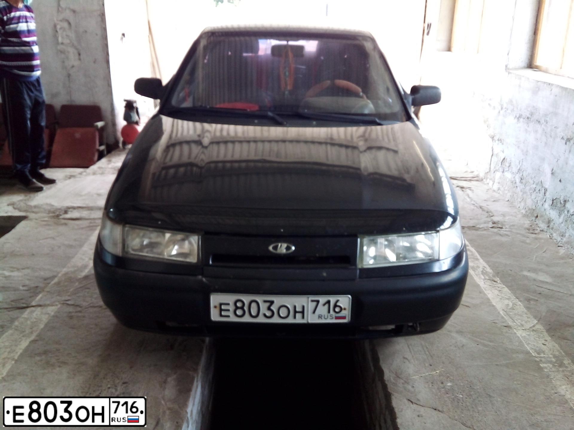 Фото автомобиля LADA 2110 LADA, 2005 — госномер Е803ОН716. Цвет: ГРАФИТОВЫЙ МЕТАЛЛИК