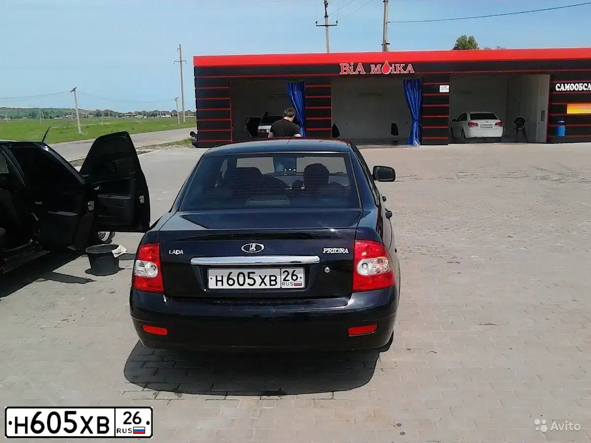 Фото автомобиля LADA 2170 PRIORA, 2012 — госномер В259ММ193. Цвет: СИНЕ-ЧЕРНЫЙ