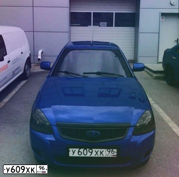 Фото автомобиля LADA PRIORA, 2012 — госномер К253УМ702