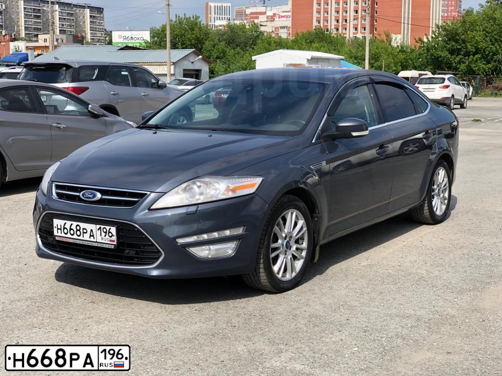 Фото автомобиля FORD MONDEO, 2012 — госномер О675УС196. Цвет: ТЕМНО-СЕРЫЙ