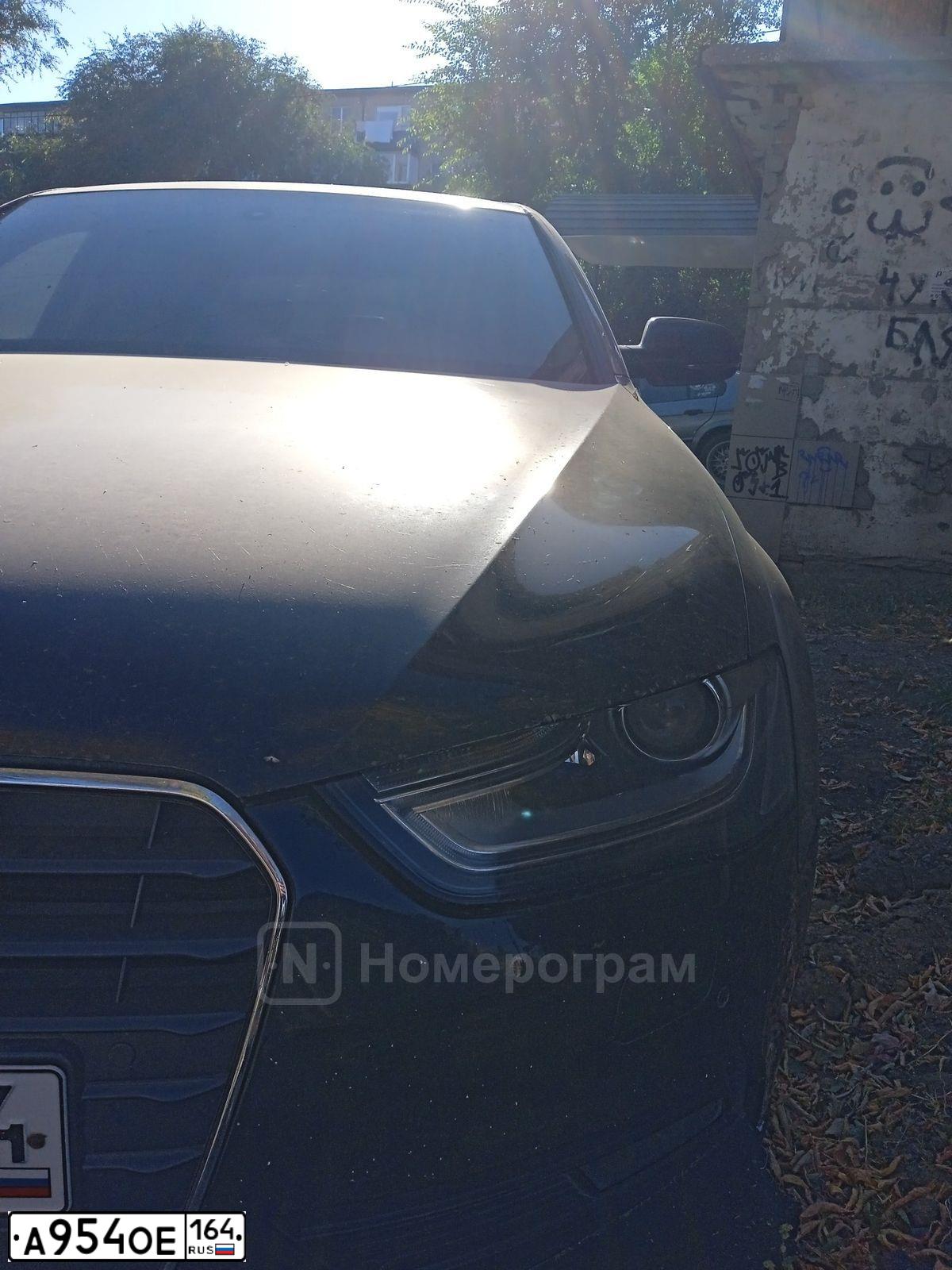 Фото автомобиля AUDI A4, 2012 — госномер Е336ТК156. Цвет: ЧЕРНЫЙ