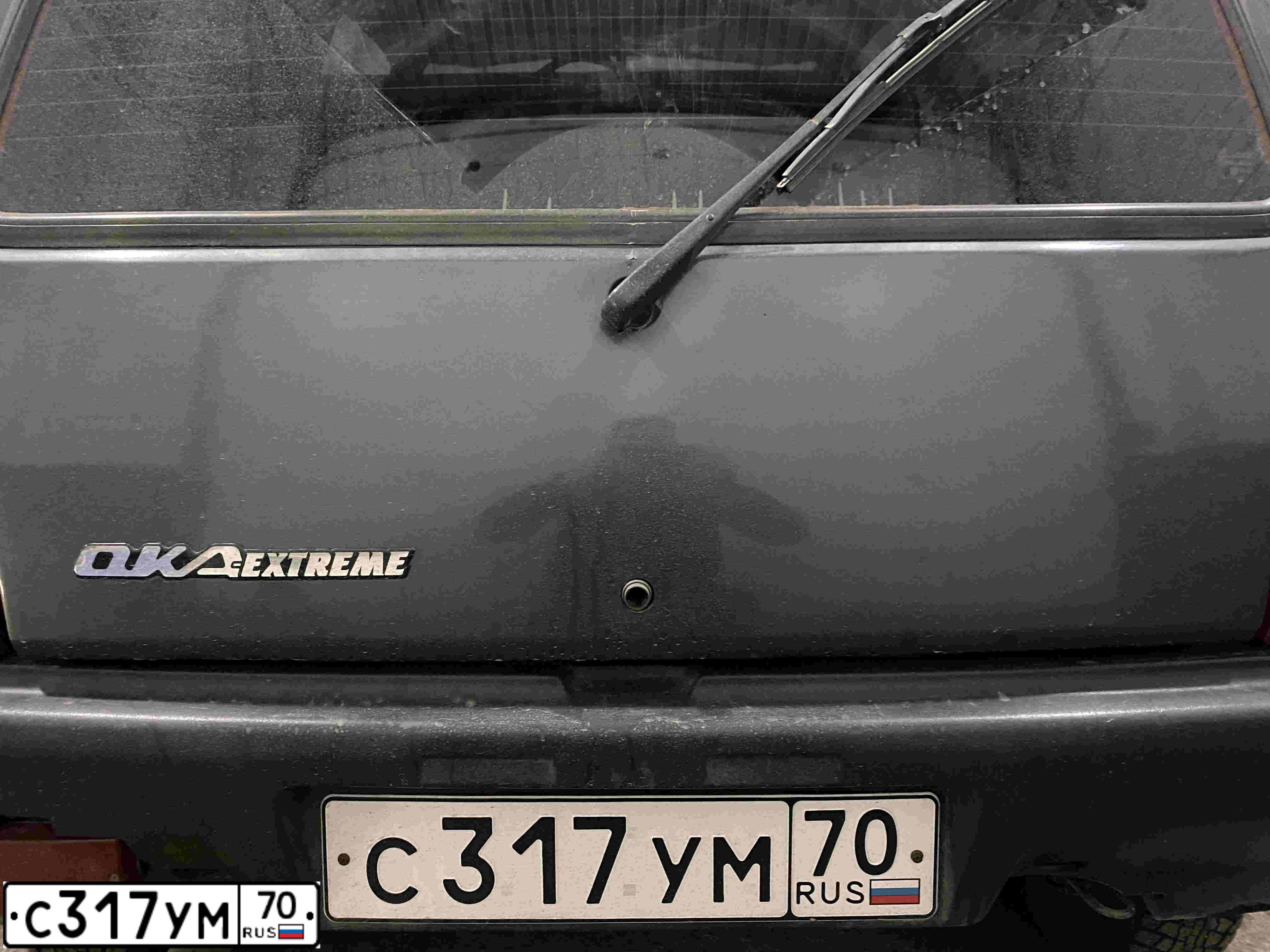 Фото автомобиля SEAZ OKA, 2005 — госномер К457КУ142. Цвет: СЕРО-ЗЕЛЕНЫЙ