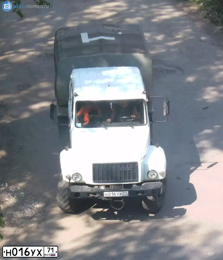 Фото автомобиля GAZ 3308 SADKO, 2008 — госномер Н016УХ71. Цвет: Белый