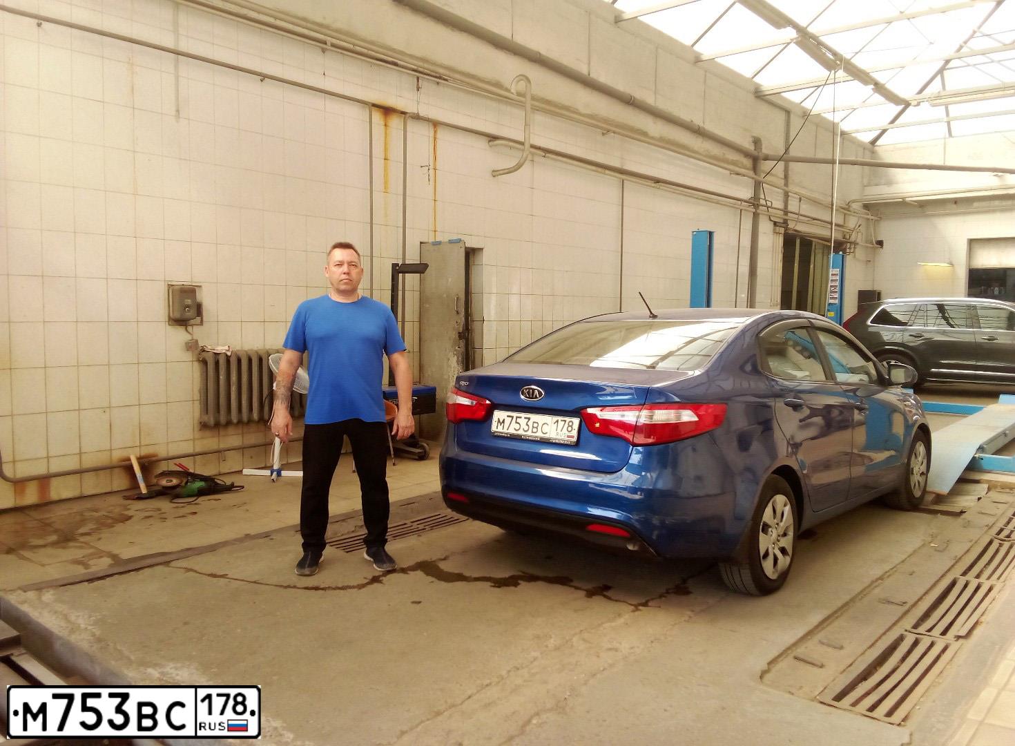 Фото автомобиля KIA RIO, 2012 — госномер В774ЕК977