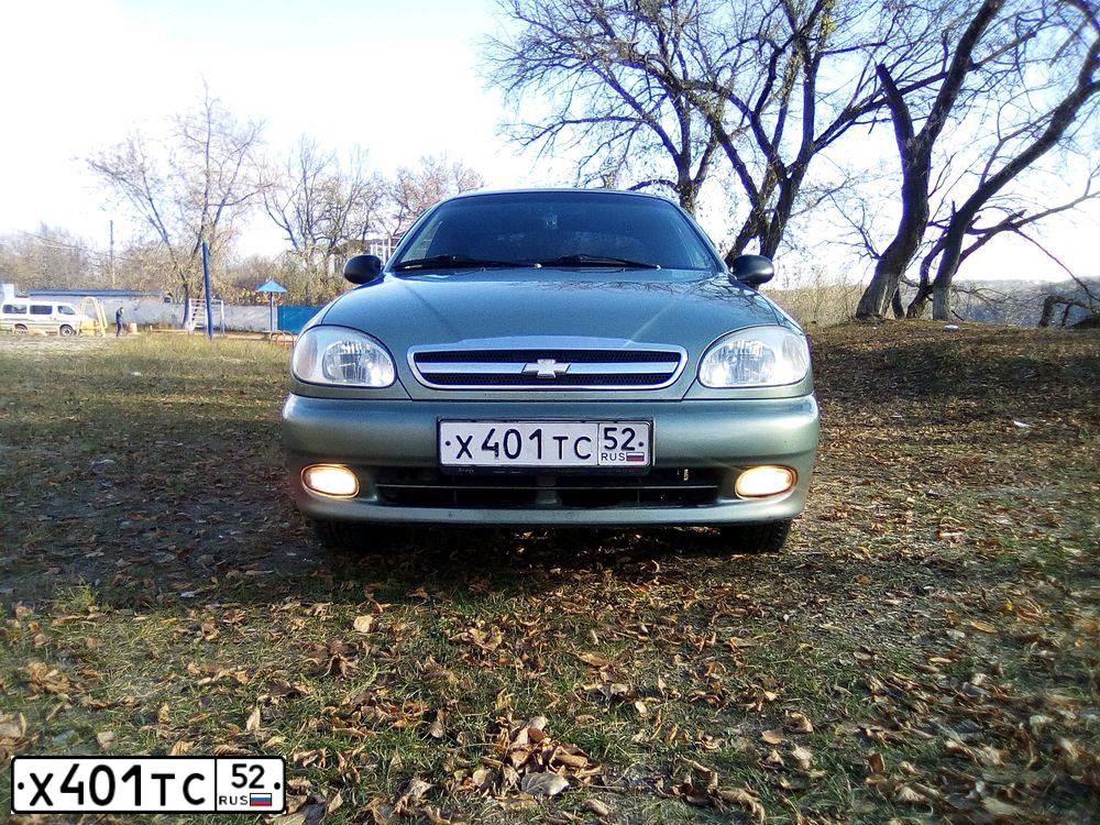 Фото автомобиля ZAZ LANOS, 2008 — госномер Х401ТС52. Цвет: СЕРО-ЗЕЛЕНЫЙ