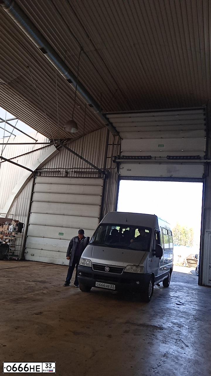Фото автомобиля FIAT DUCATO, 2009 — госномер О666НЕ33. Цвет: СЕРЫЙ МЕТАЛЛИК