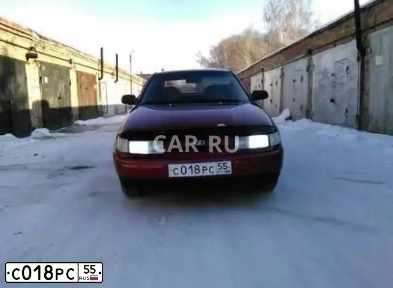 Фото автомобиля LADA 2110, 2000 — госномер С018РС55. Цвет: КРАСНЫЙ