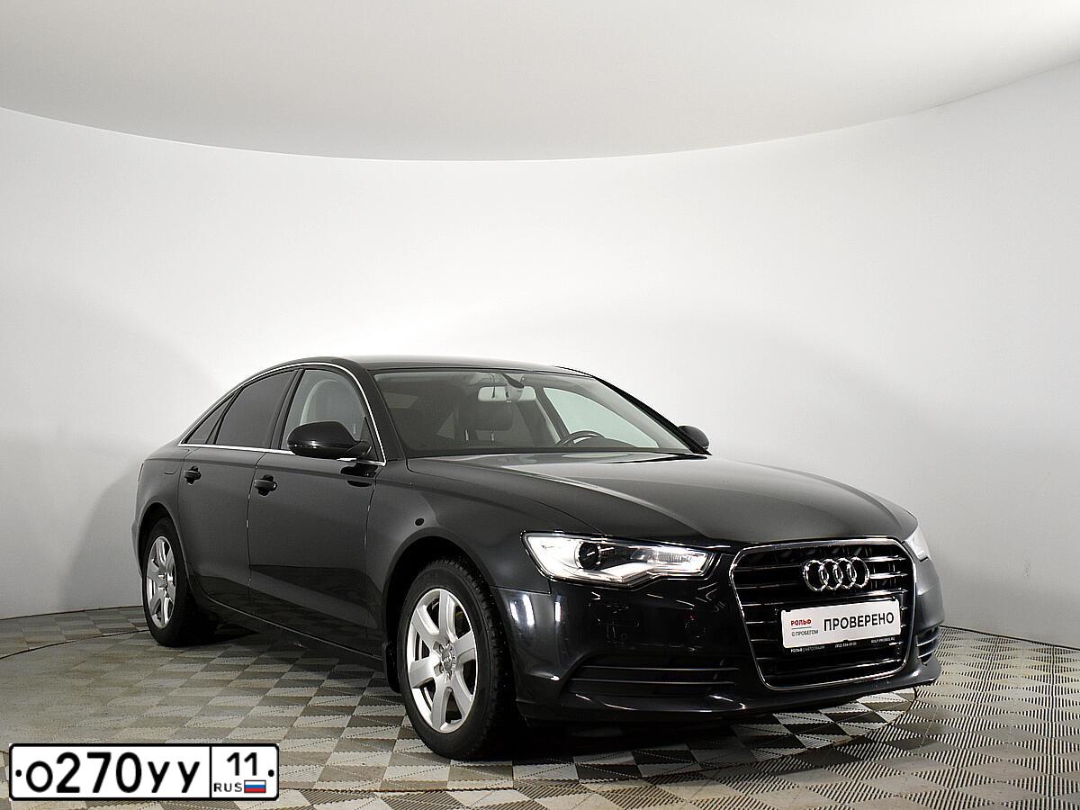 Фото автомобиля AUDI A6, 2014 — госномер Е342МО164