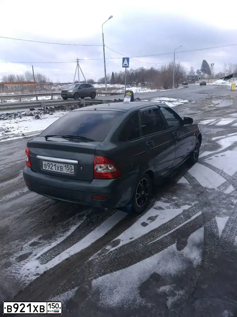 Фото автомобиля LADA PRIORA, 2009 — госномер К249РМ164. Цвет: СЕРО-СИНЕ-ЗЕЛЕНЫЙ