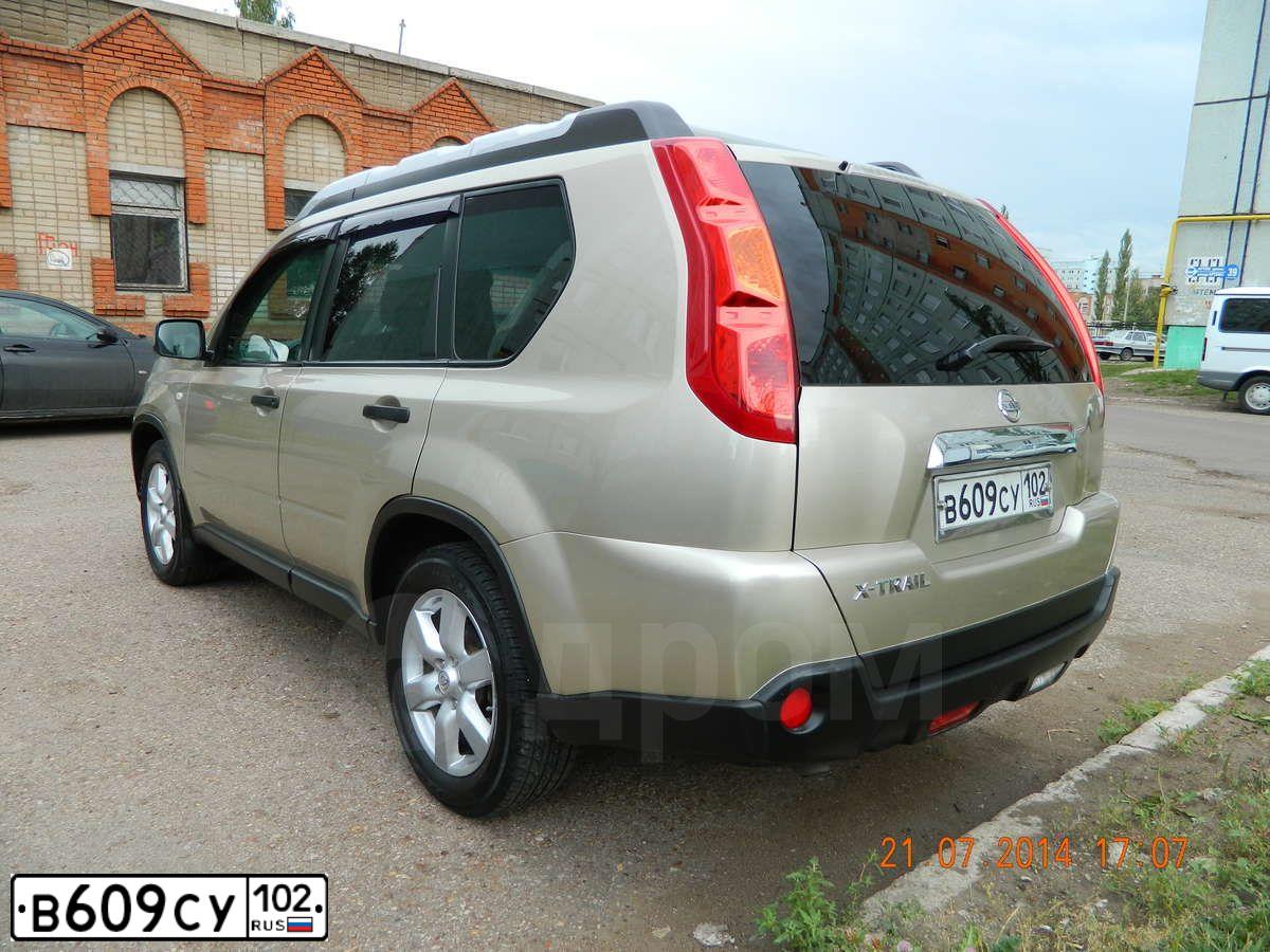Фото автомобиля NISSAN X-TRAIL, 2007 — госномер В609СУ102. Цвет: ЗОЛОТИСТЫЙ