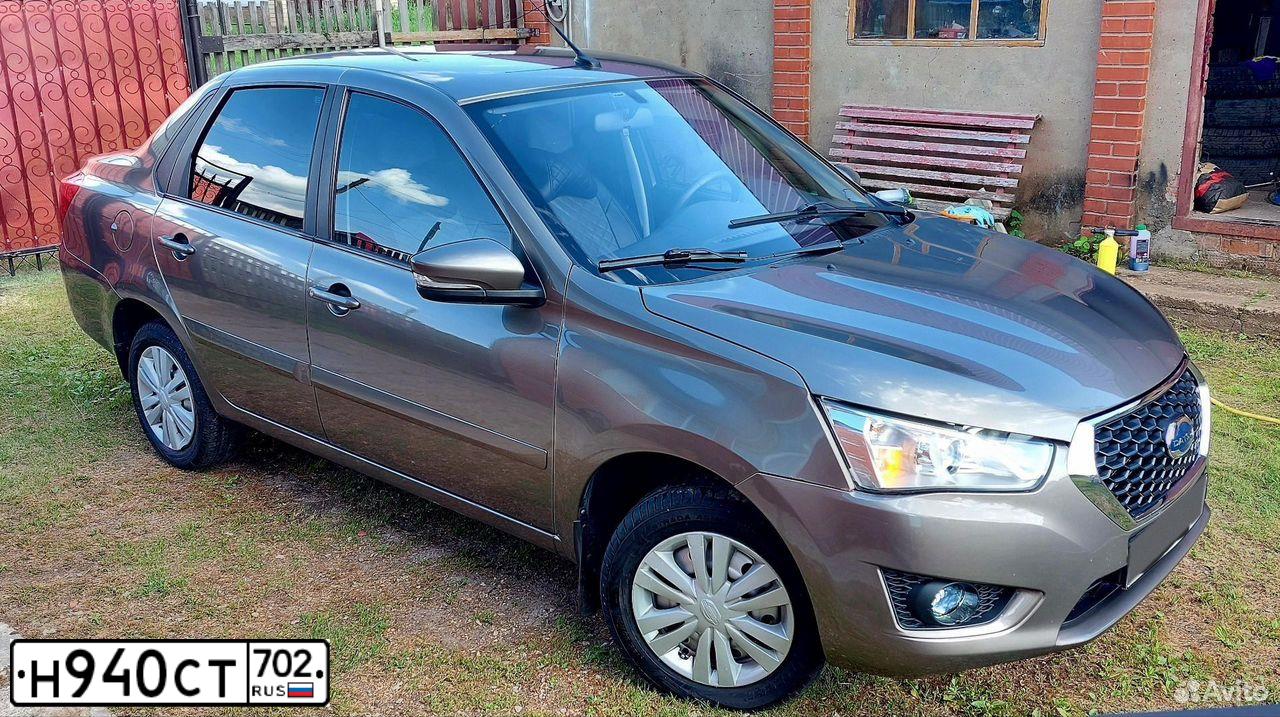 Фото автомобиля DATSUN ON-DO, 2020 — госномер Н940СТ702. Цвет: СЕРЫЙ