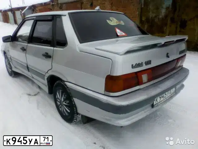 Фото автомобиля LADA 2115 SAMARA, 2003 — госномер К945УА71. Цвет: СВЕТЛО-СЕРЕБРИСТЫЙ МЕТАЛЛ