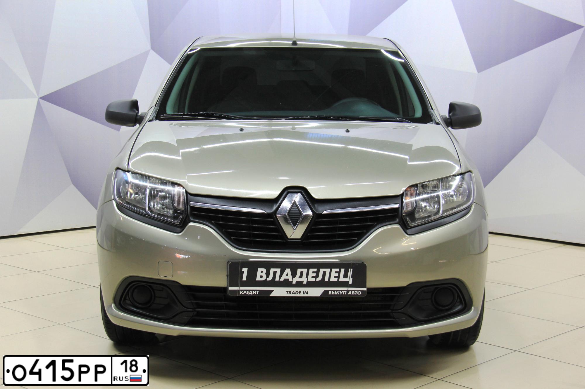 Фото автомобиля RENAULT LOGAN, 2014 — госномер М502НР21. Цвет: БЕЖЕВЫЙ
