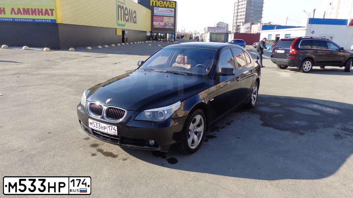 Фото автомобиля BMW SERIE 5, 2003 — госномер А049НЕ124. Цвет: ЧЕРНЫЙ