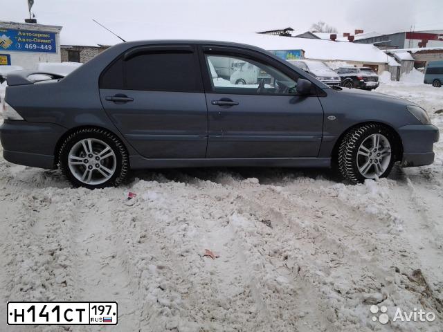 Фото автомобиля MITSUBISHI LANCER, 2006 — госномер В204ТС43. Цвет: СЕРЫЙ