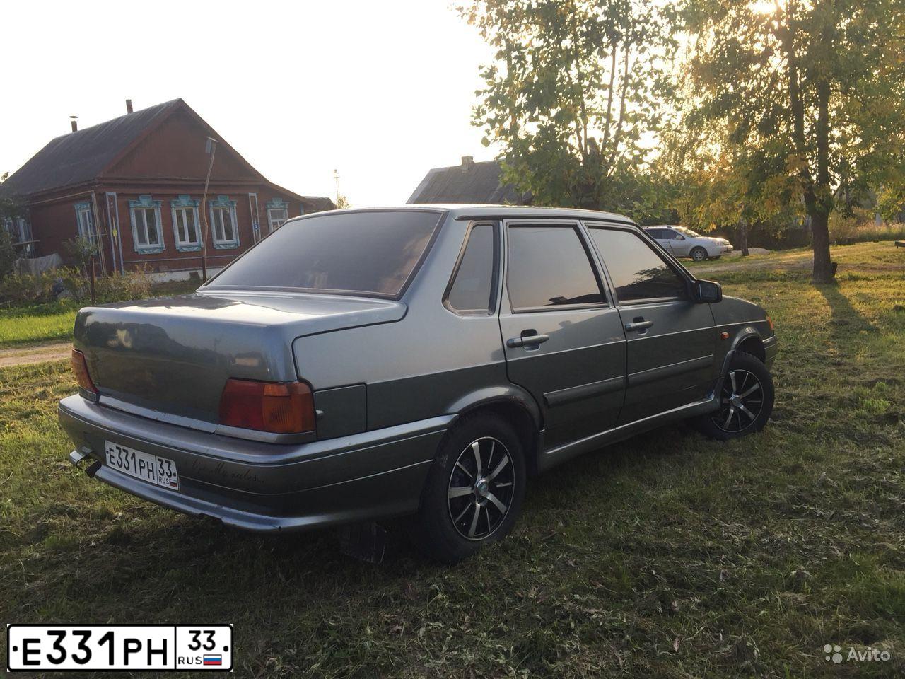 Фото автомобиля LADA 2115 SAMARA, 2010 — госномер Е331РН33. Цвет: СРЕДНИЙ СЕРО-ЗЕЛЕНЫЙ МЕТ.