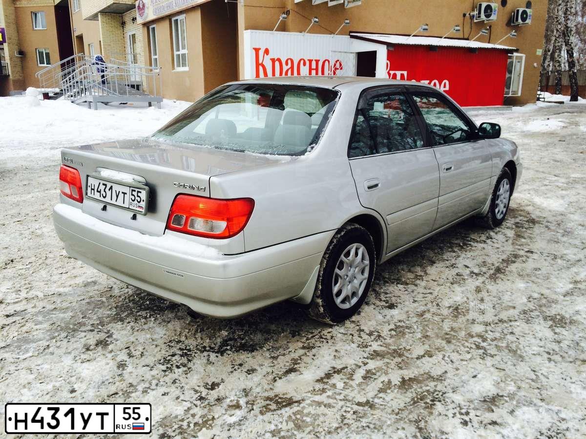 Фото автомобиля TOYOTA CARINA, 1999 — госномер А439МА04