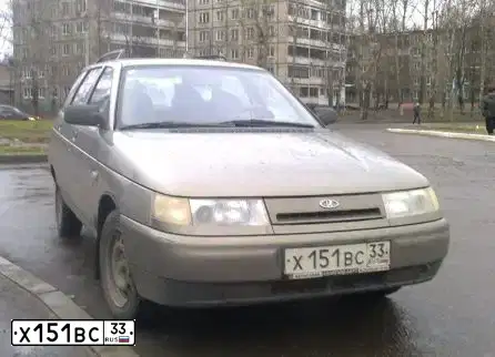 Фото автомобиля LADA 2111, 2002 — госномер О903МР76. Цвет: серый