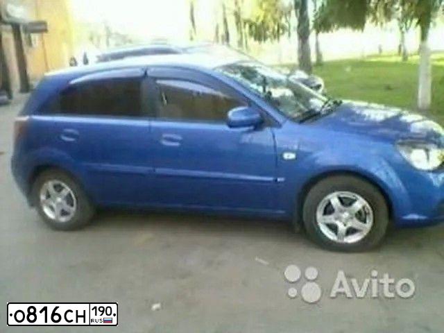 Фото автомобиля KIA RIO, 2011 — госномер А885ВВ180. Цвет: синий