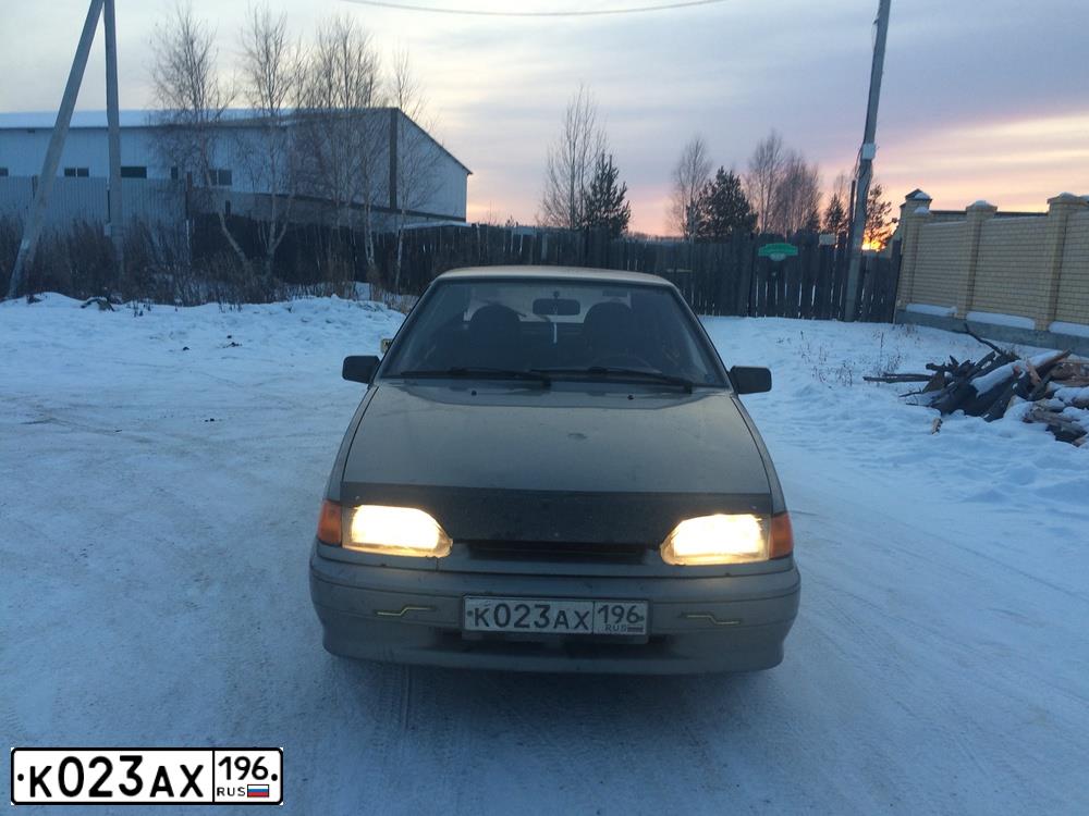 Фото автомобиля LADA 2114 SAMARA, 2007 — госномер К023АХ196. Цвет: СЕРЫЙ