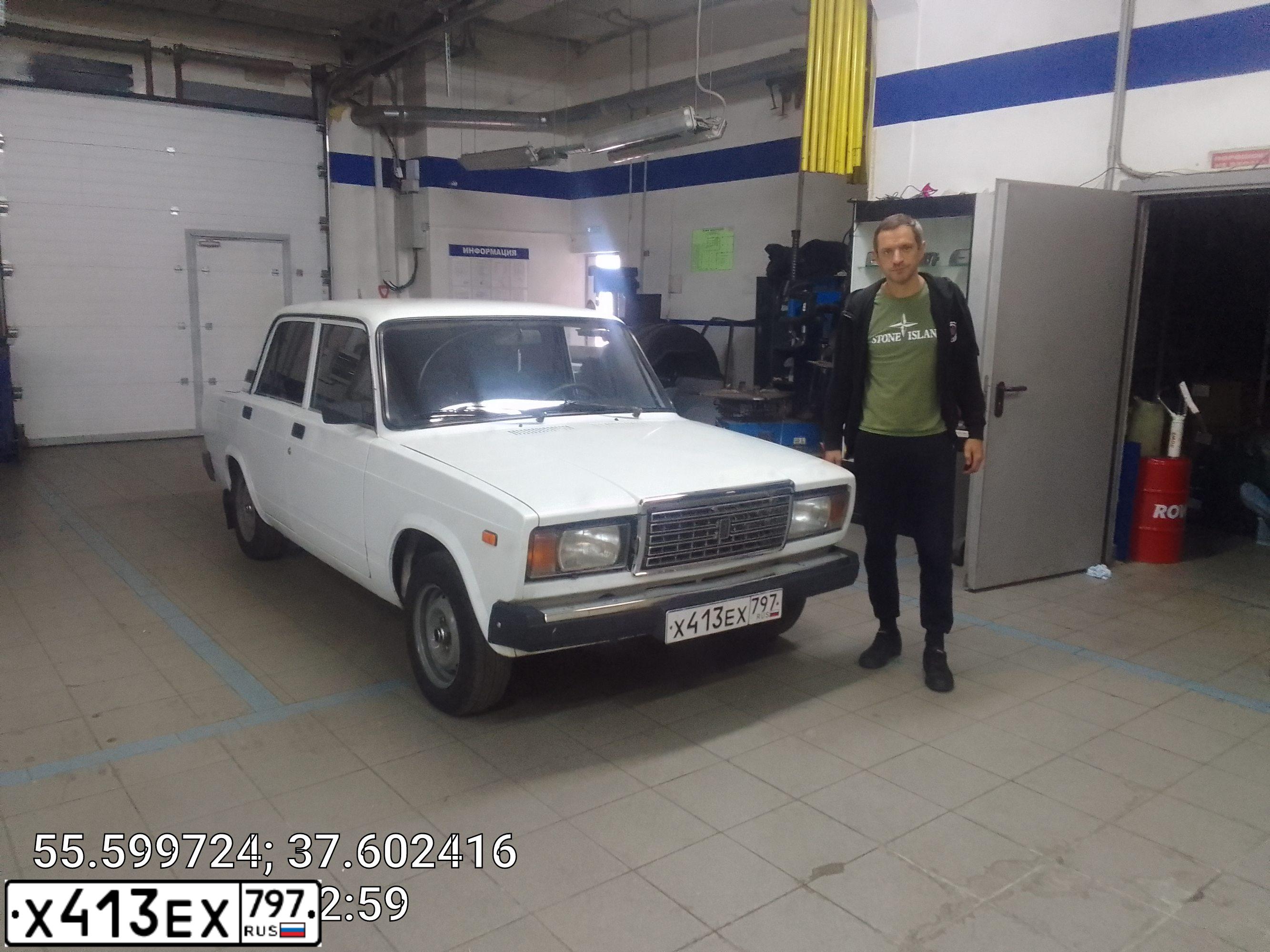 Фото автомобиля LADA 2107, 2011 — госномер О371ОС71