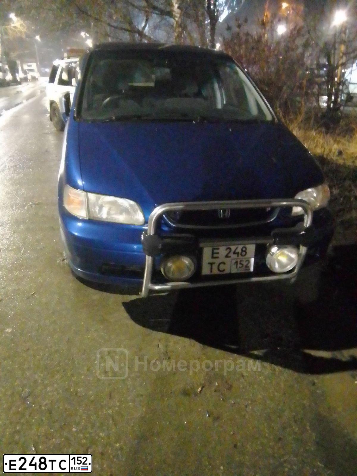Фото автомобиля HONDA ODYSSEY, 1997 — госномер Е248ТС152