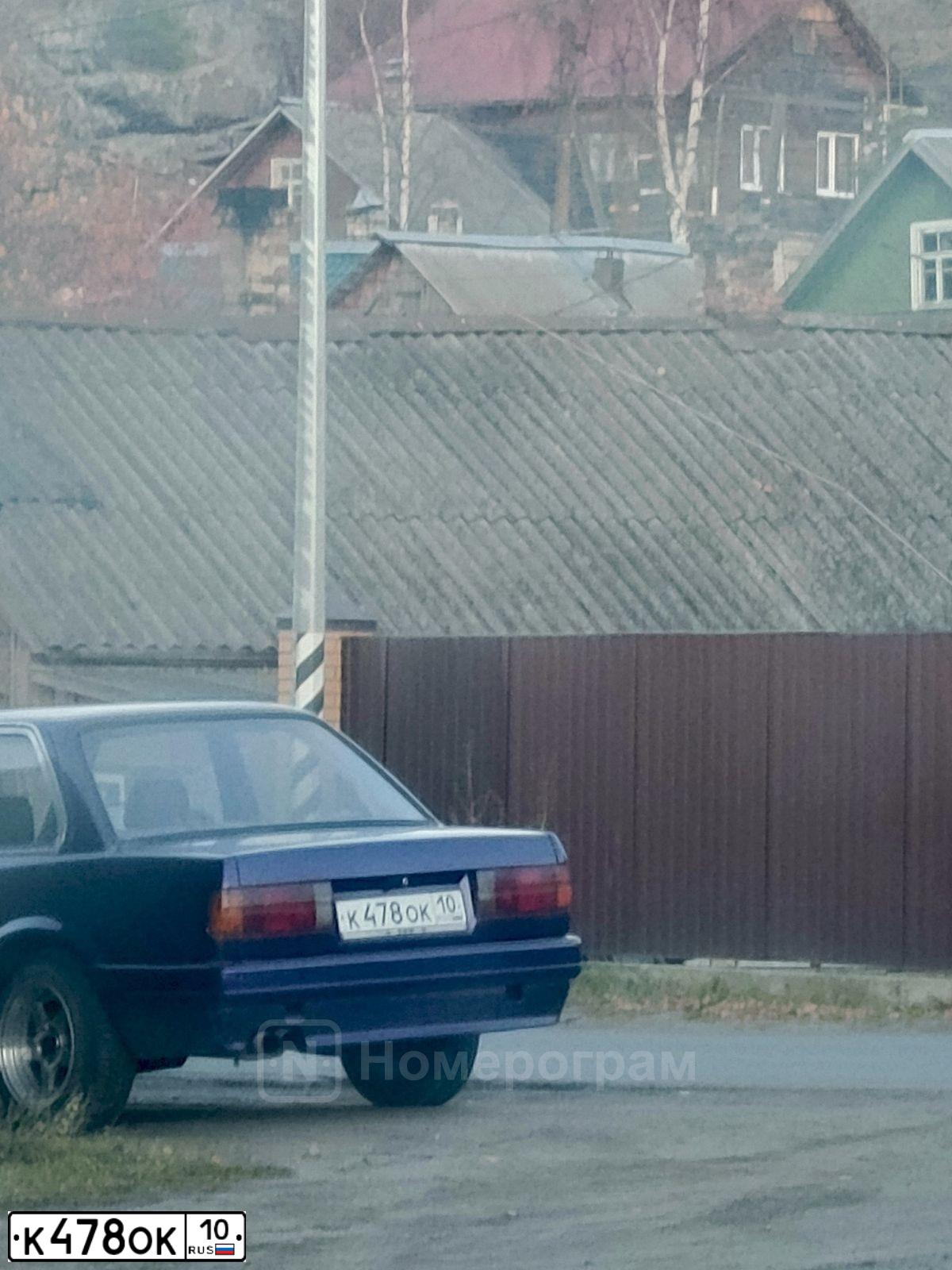 Фото автомобиля BMW SERIE 3, 1986 — госномер К478ОК10