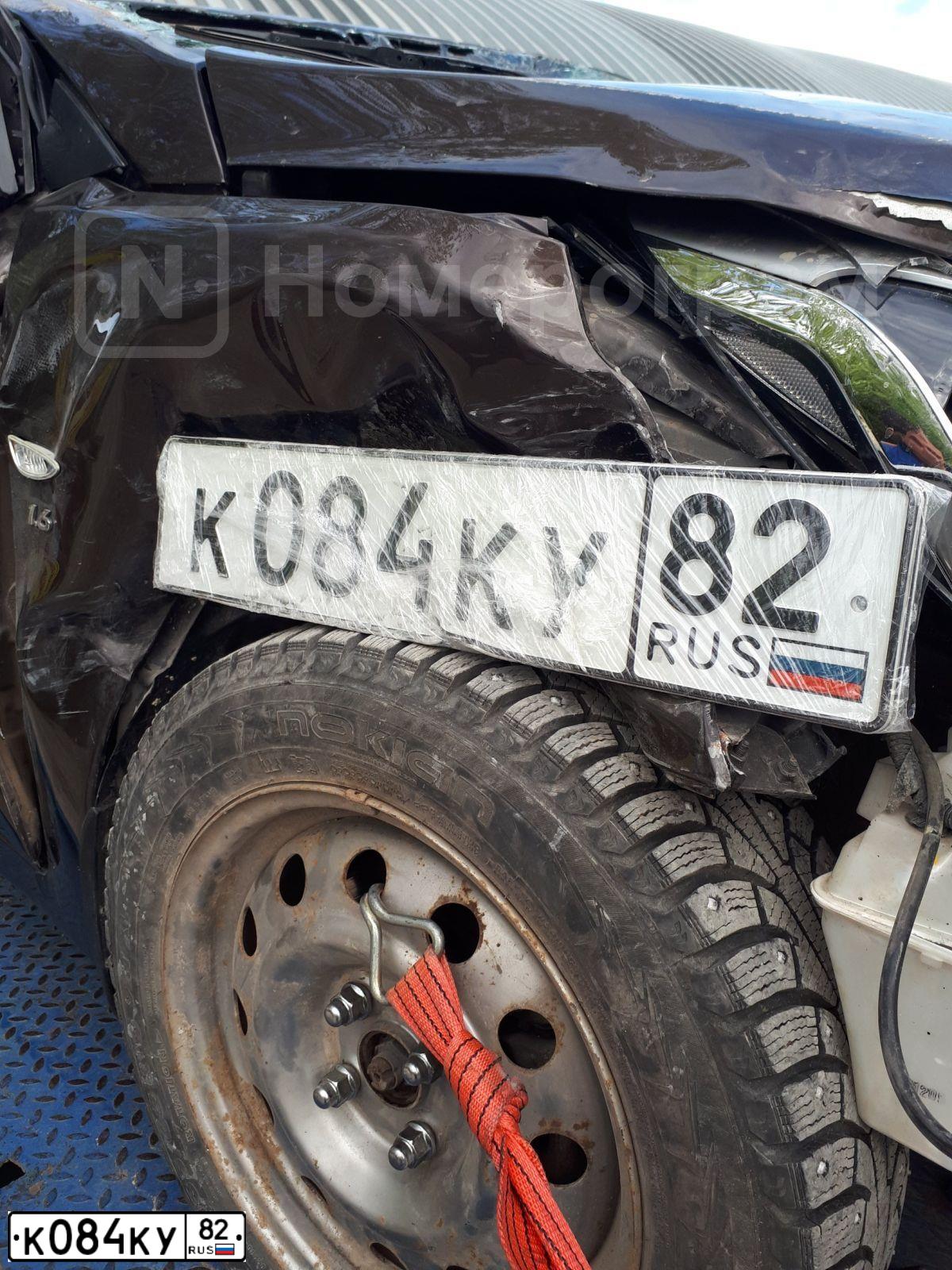 Фото автомобиля HYUNDAI SOLARIS, 2015 — госномер Е678ВХ164. Цвет: Коричневый