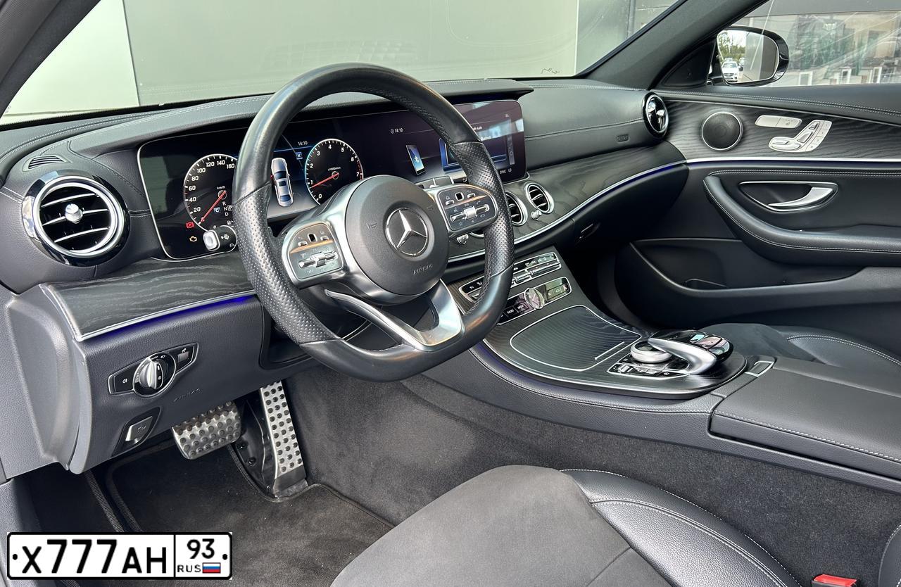 Фото автомобиля MERCEDES E-KLASSE, 2019 — госномер Х660АМ193. Цвет: БЕЛЫЙ