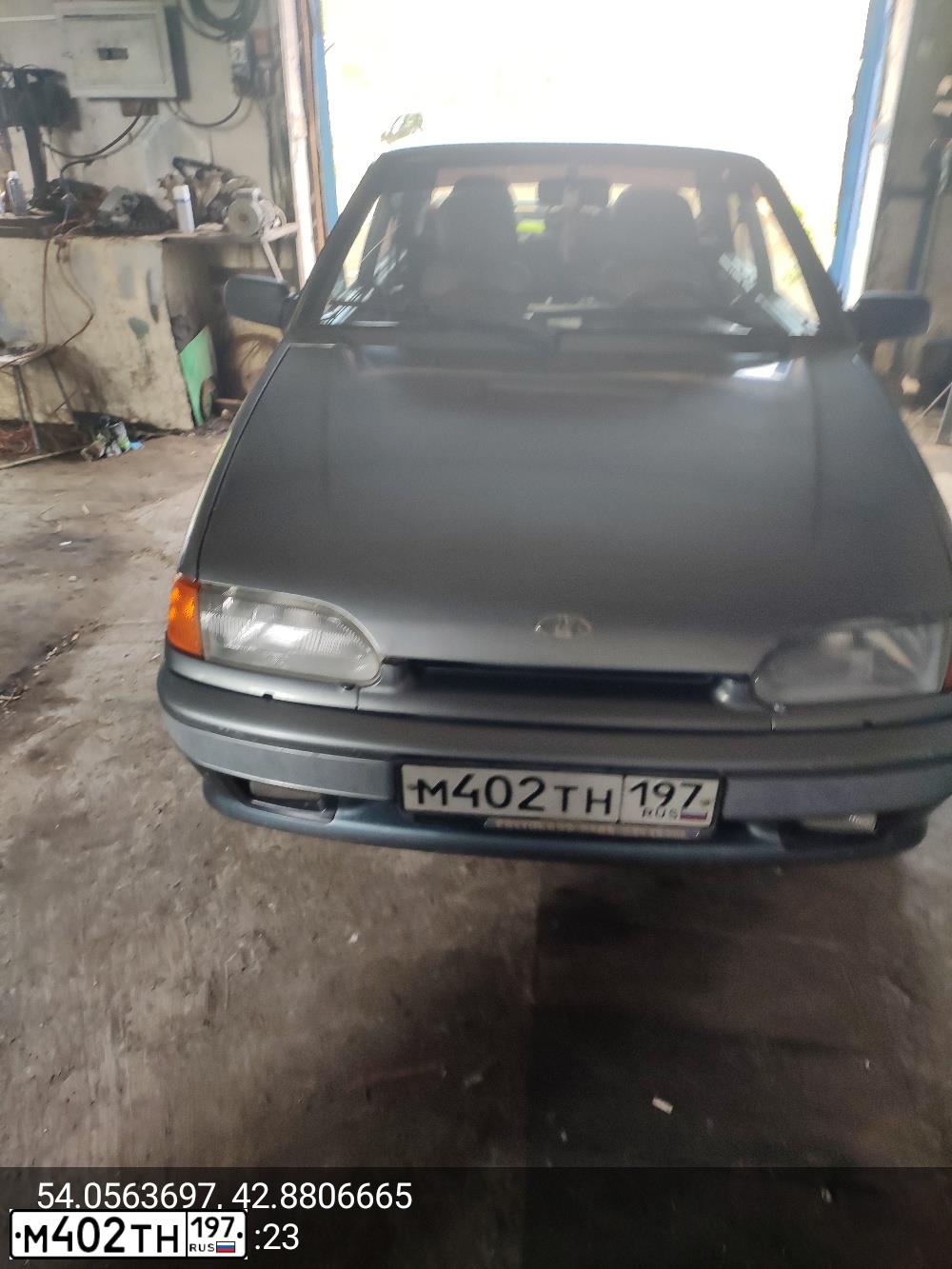Фото автомобиля LADA 2115 SAMARA, 2006 — госномер О293РВ790. Цвет: средний серо-зеленый металлик