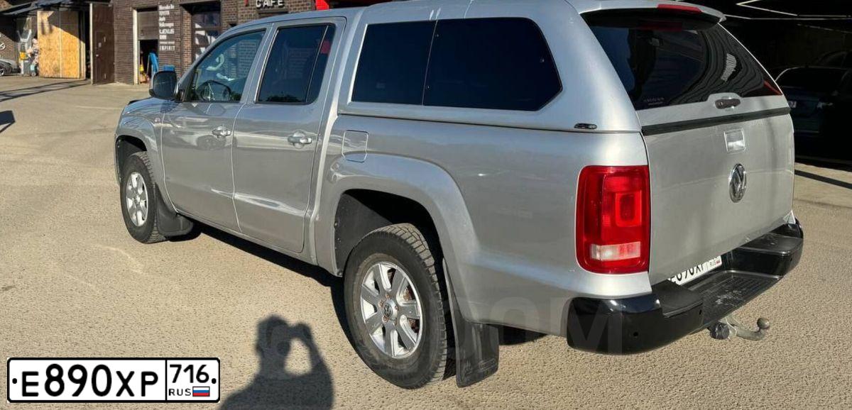 Фото автомобиля VOLKSWAGEN AMAROK, 2011 — госномер Т060СС58. Цвет: СЕРЕБРИСТЫЙ