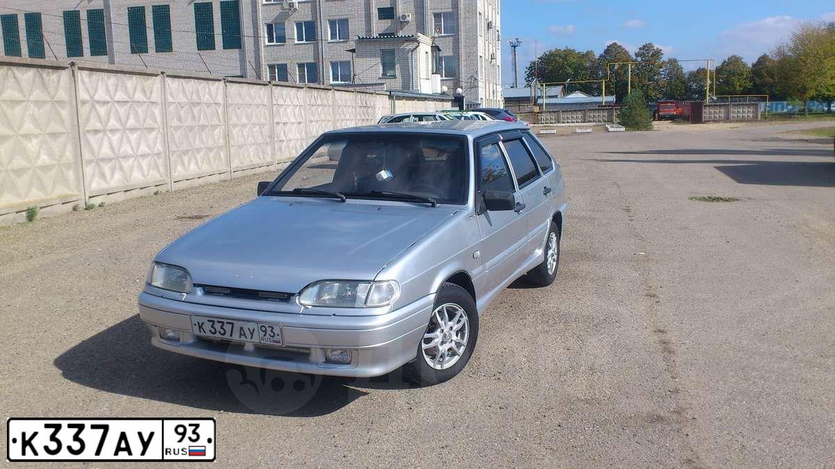 Фото автомобиля VAZ 2114 SAMARA, 2003 — госномер К337АУ93. Цвет: СВЕТЛО-СЕРЕБ МЕТАЛЛ