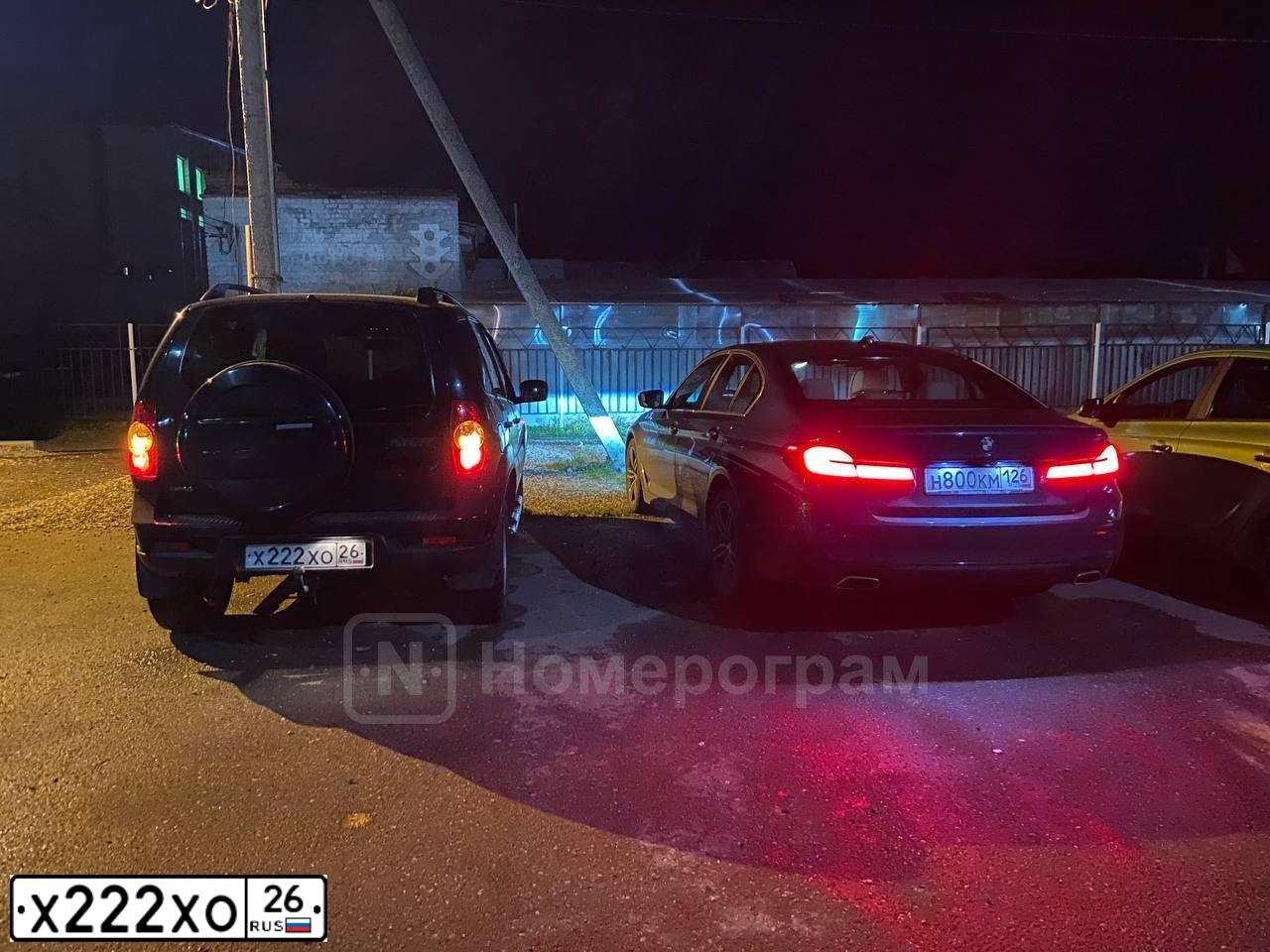 Фото автомобиля LADA 2121 NIVA, 2012 — госномер В440МУ07. Цвет: Темно-зеленый