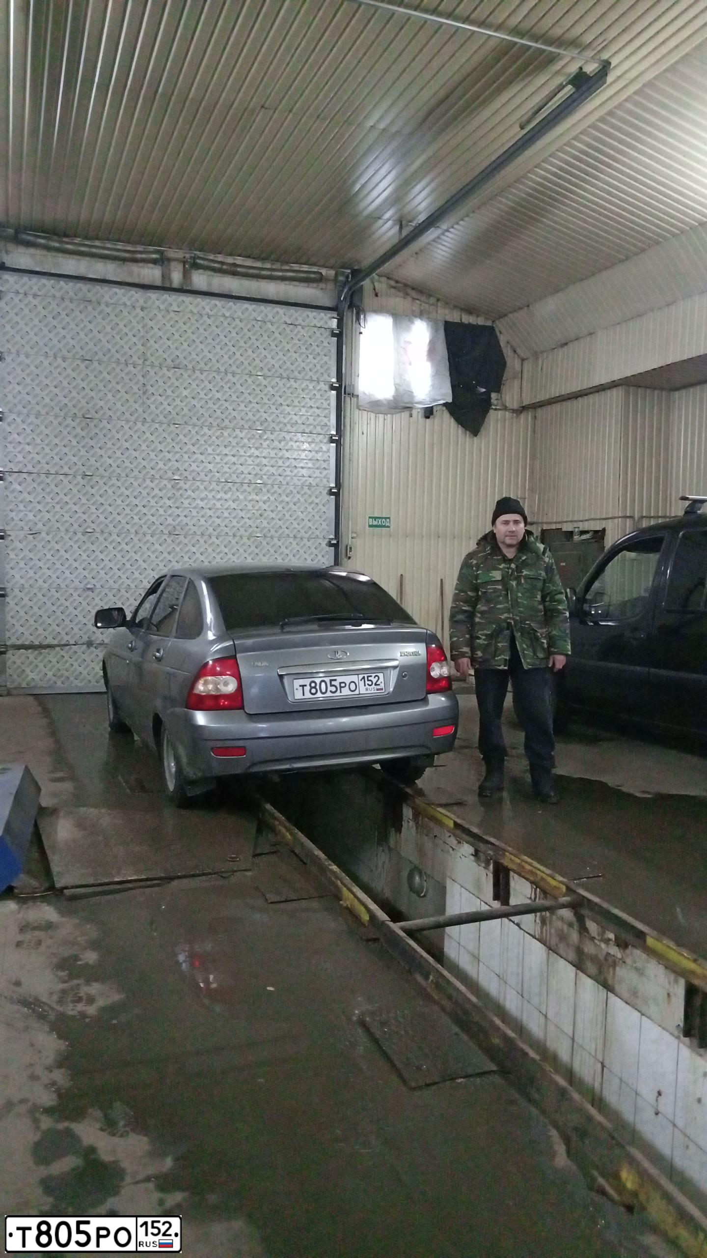 Фото автомобиля LADA 2172 PRIORA, 2009 — госномер А968ВА252. Цвет: средний серо-зеленый металлик