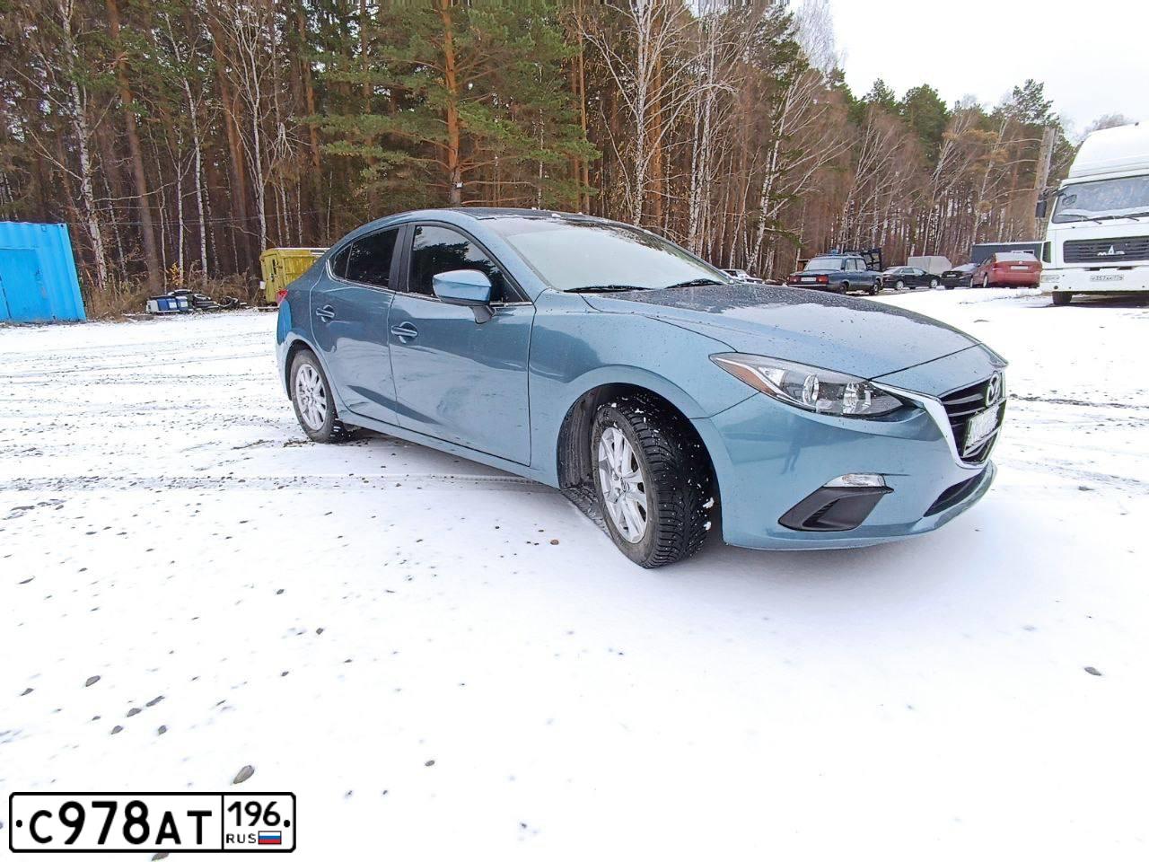 Фото автомобиля MAZDA 3, 2015 — госномер С751ТК196