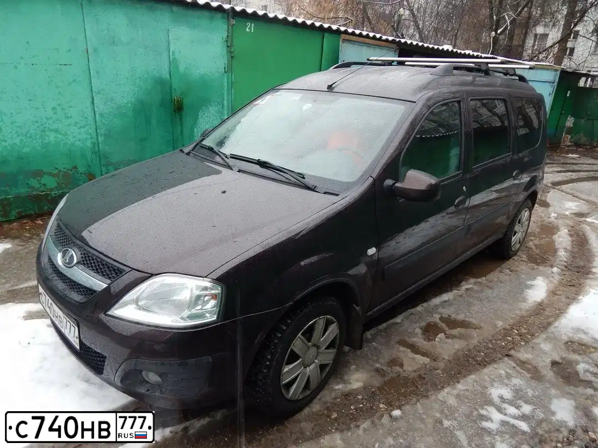 Фото автомобиля LADA LARGUS, 2015 — госномер С907ЕР57. Цвет: КОРИЧНЕВЫЙ ТЕМНЫЙ