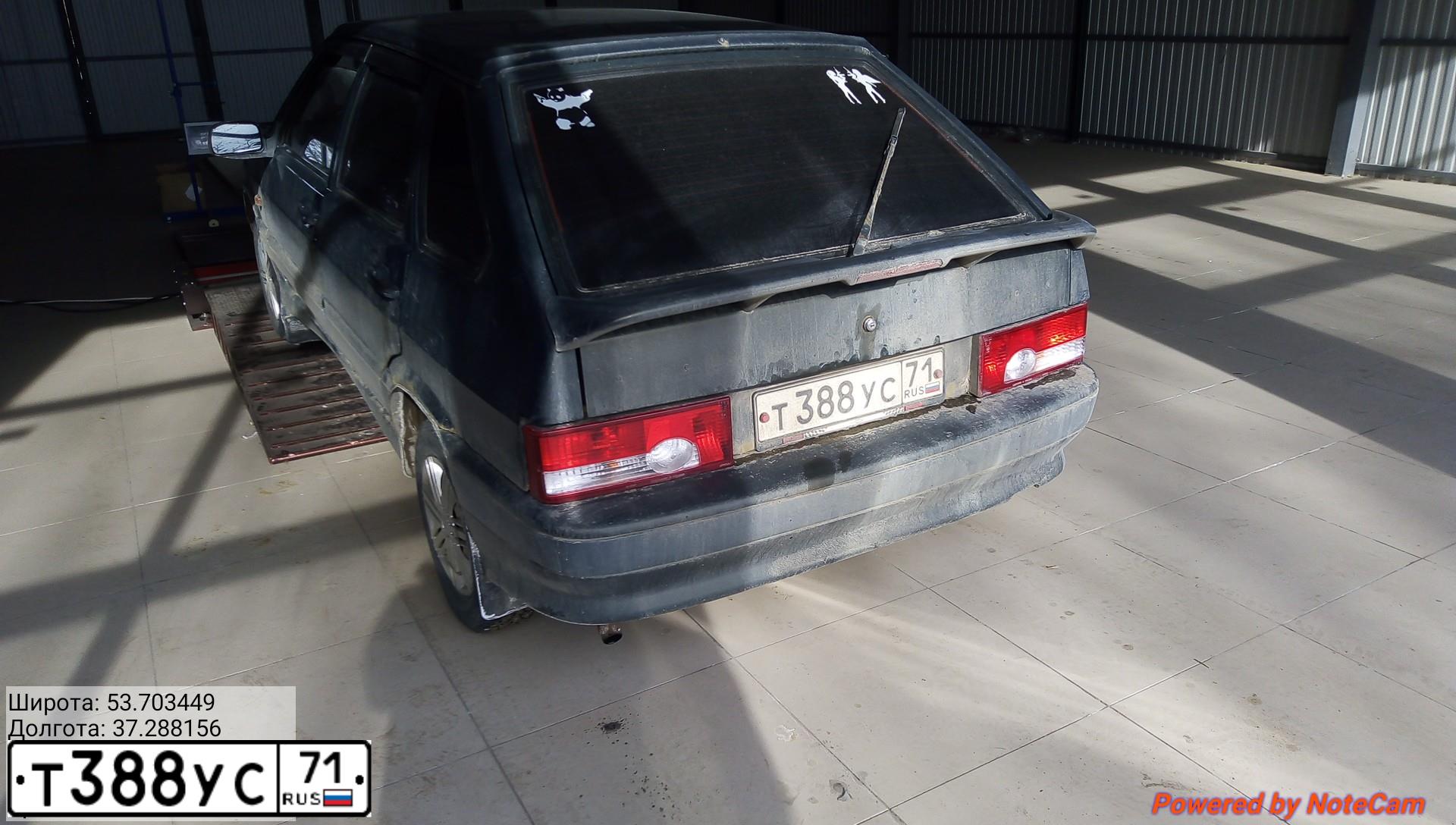 Фото автомобиля LADA 2114 SAMARA, 2005 — госномер Т388УС71. Цвет: ЗОЛОТИСТЫЙ ТЕМНО-ЗЕЛЕНЫЙ