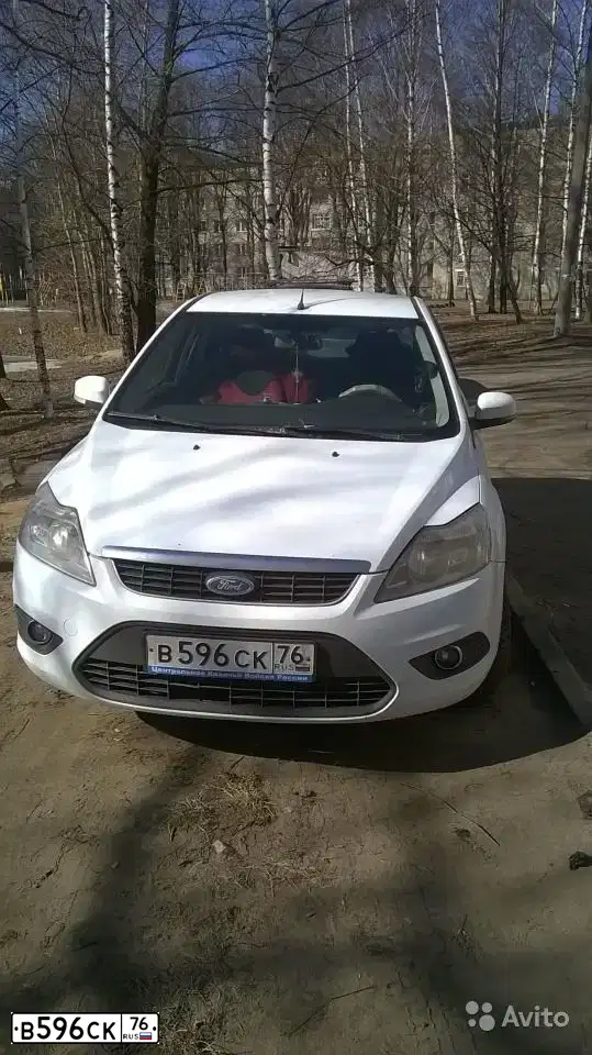Фото автомобиля FORD D FOCUS, 2008 — госномер У740ВМ44. Цвет: Белый