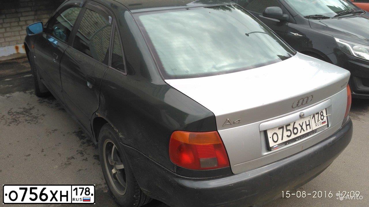 Фото автомобиля AUDI A4, 1996. Цвет: ЗЕЛЕНЫЙ