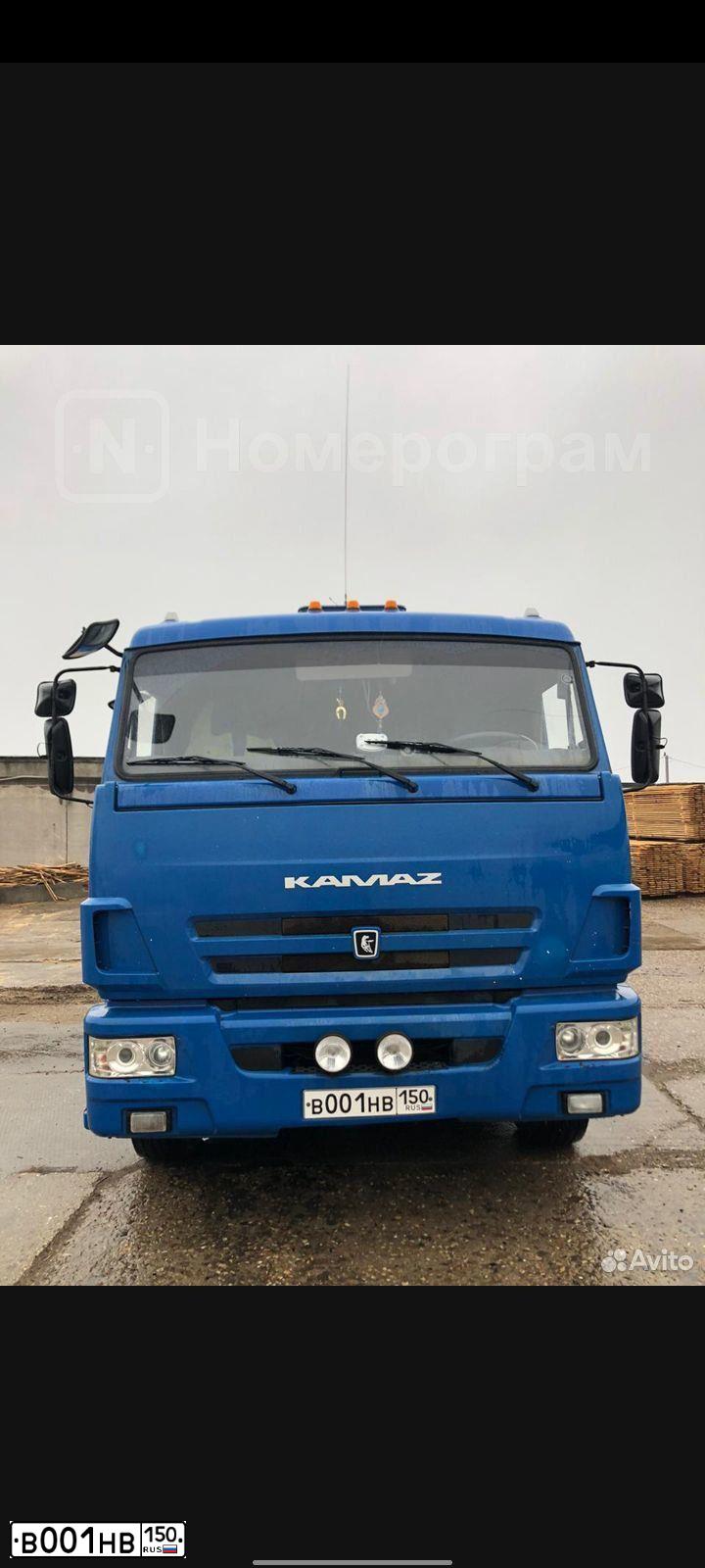 Фото автомобиля KAMAZ 53215 /6X4/, 2007 — госномер В001НВ150. Цвет: СИНИЙ
