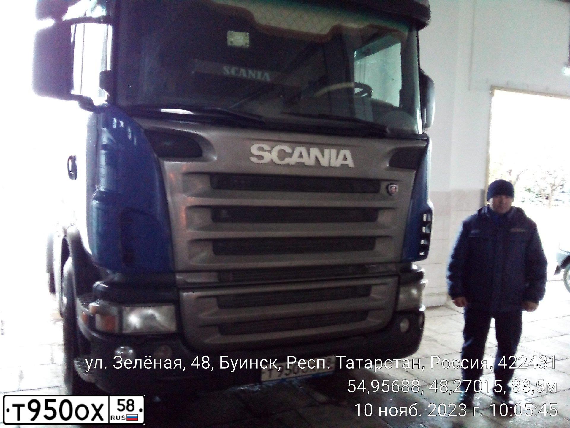 Фото автомобиля SCANIA G, 2008 — госномер М611КН716